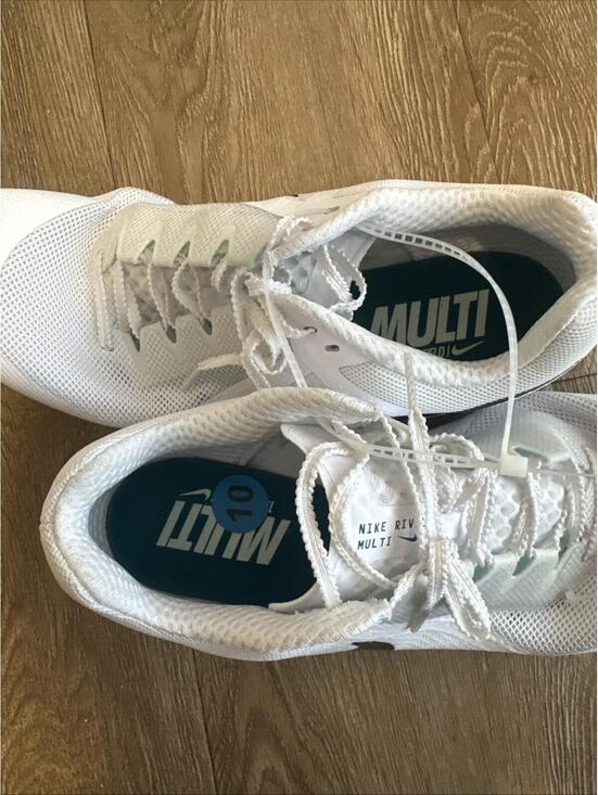 Nike Rival Multi Track & Field Multi-Event Spikes DC8749-100 White Men’s 10 NEW main image 7